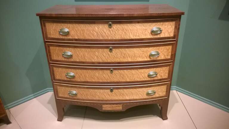 Furniture in the Currier Museum of Art, May 2018