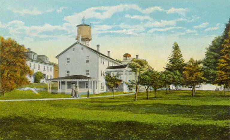 General View of Canterbury Shaker Village, East Canterbury, New Hampshire