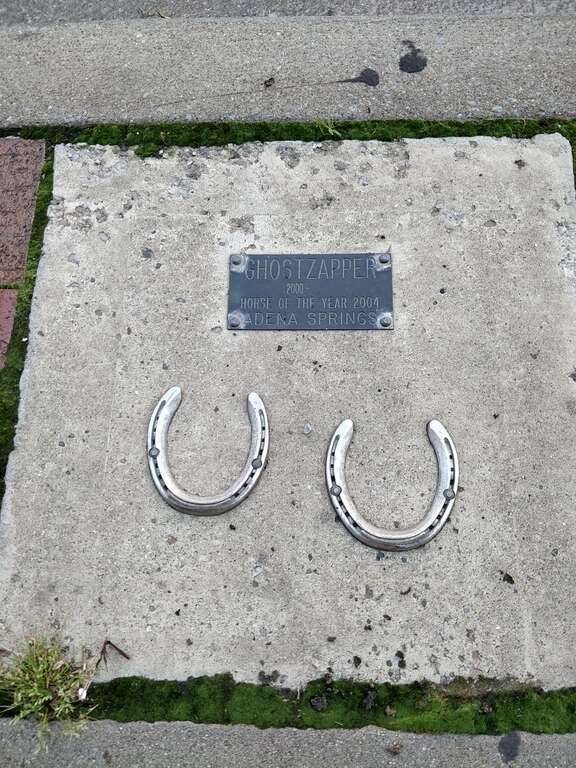 One of the Horseshoe sets embedded into the sidewalk on Main street Paris, Kentucky Feel free to use this photo however you like, just attribute &amp;lt;a href=&quot;https://atthepaddock.com&quot; rel=&quot;nofollow&quot;&amp;gt;atthepaddock.com&amp;lt;/a&amp;gt;. Thanks!