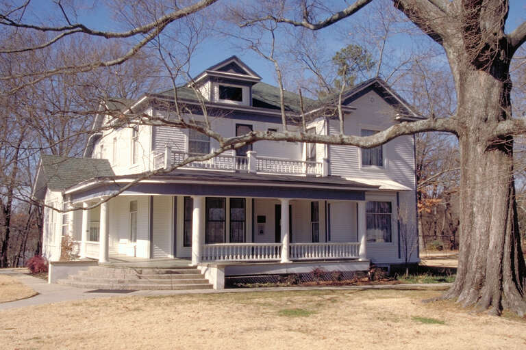 Ernest Hemingway wrote portions of his novel, A Farewell to Arms, at this home in w:Piggott, Arkansas, now a visitor center of the Crowley's Ridge Parkway.