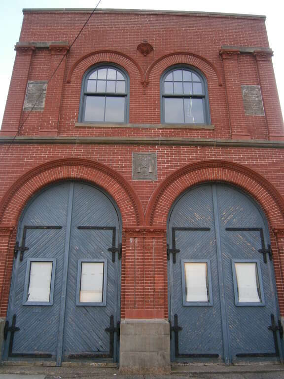 NRHP fire station constructed in 1894 to be used by Highland Hose No. 4. in Kearny, New Jersey