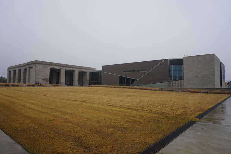The Museum of Mississippi History and the Mississippi Civil Rights Museum in Jackson, Mississippi (United States).