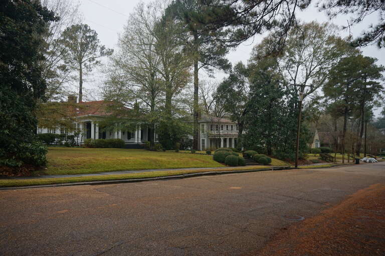 Pinehurst Street in Jackson, Mississippi (United States).