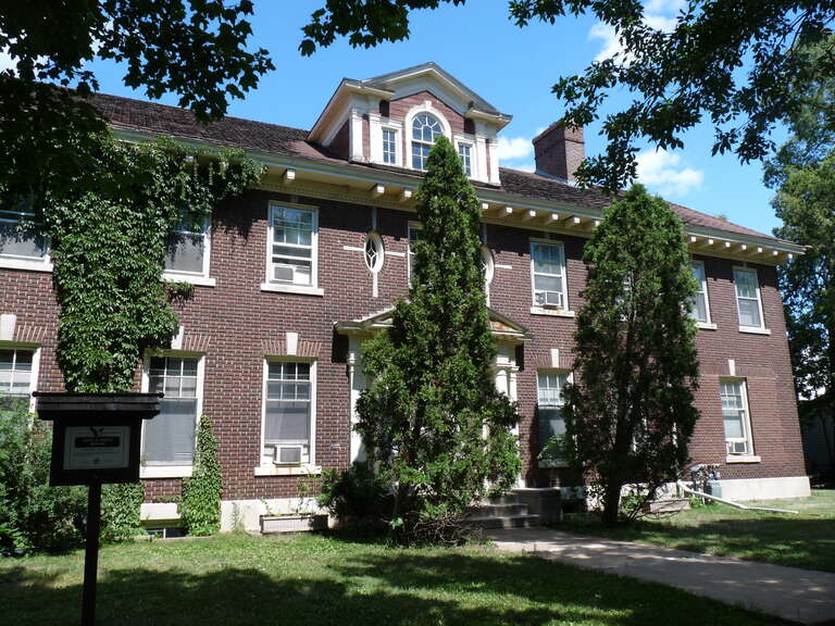 The John S. Owen house in Eau Claire, Wisconsin is a Colonial Revival house built in 1923 for a lumber baron.  Today the house is listed on the National Register of Historic Places.