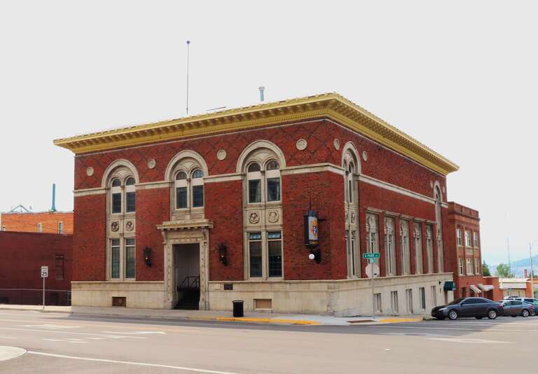 The historic Knights of Columbus Building in Butte, Montana, is a contributing property in the Butte-Anaconda Historic District, which is listed on the U.S. National Register of Historic Places.