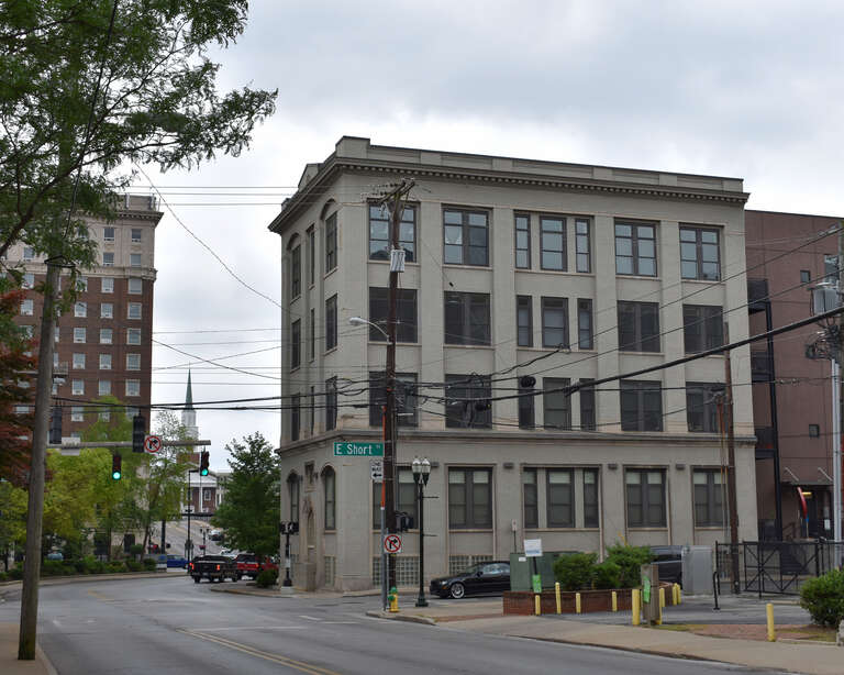 The Lexington Herald Building (1917) in Lexington, Kentucky, is listed on the National Register of Historic Places.