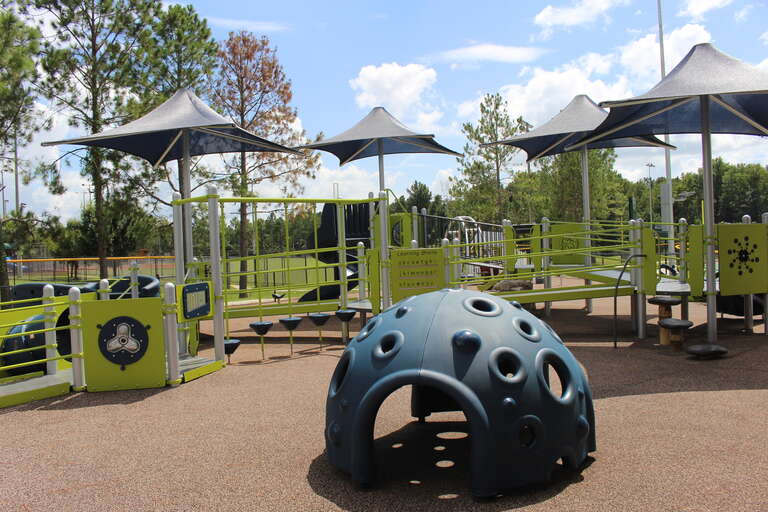Playground in Miracle Field area of Freedom Park, Valdosta, Lowndes County, Georgia