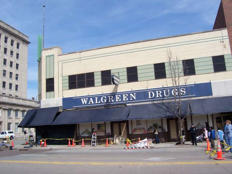 &quot;Walgreen Drugs&quot;, normally &quot;The Exclusive Company&quot;, a major Northeast Wisconsin record sales company
