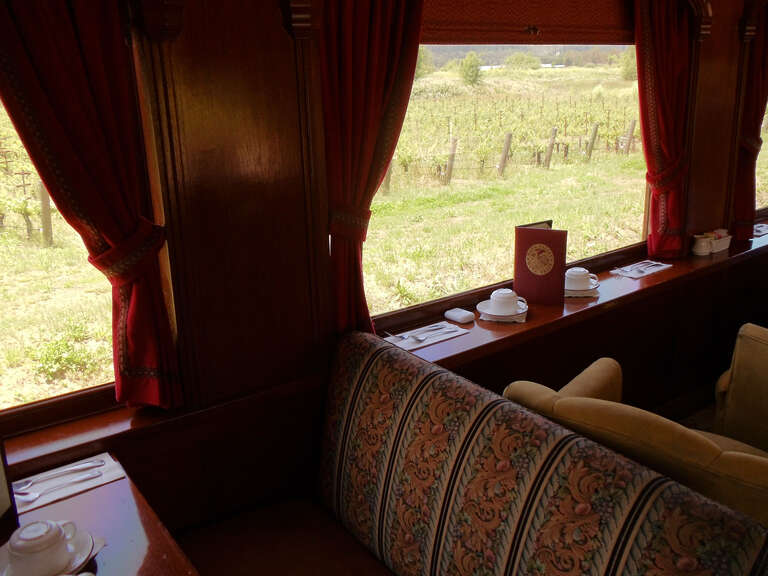 Napa Valley Wine Train, Napa Valley, California, USA
What is the Wine Train:
The Napa Valley Wine Train provides a relaxing three-hour thirty-six mile round-trip journey between the historic town of Napa through one of the world's most famous wine