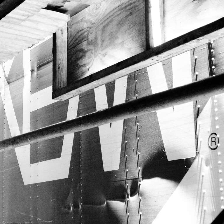 Construction site + NEMF truck typographic mashup.
This image looks like a negative of sort but it's not.