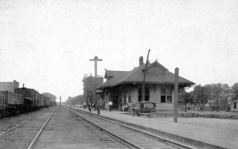 Louisville and Nashville Railroad Depot in Ocean Springs, Mississippi