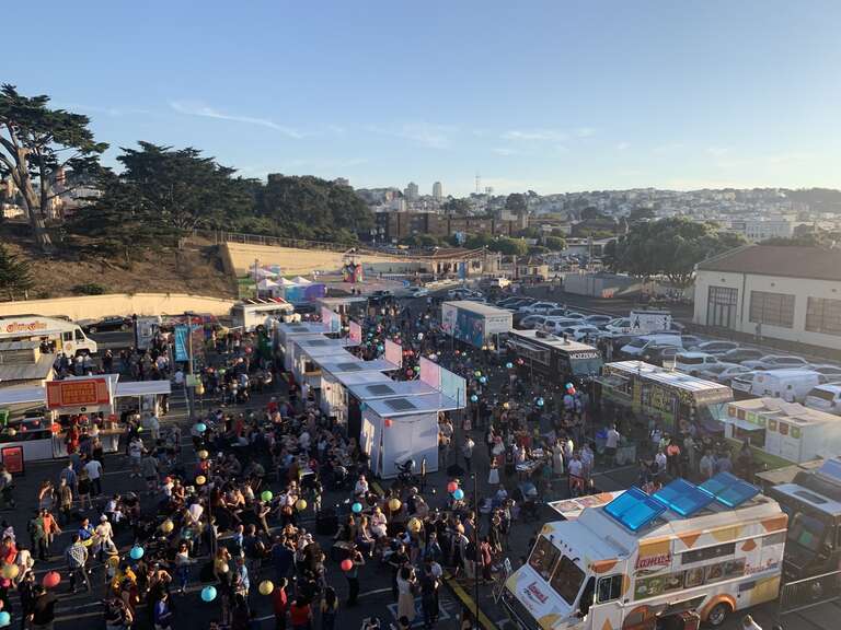Off the Grid: Fort Mason Center in 2019.