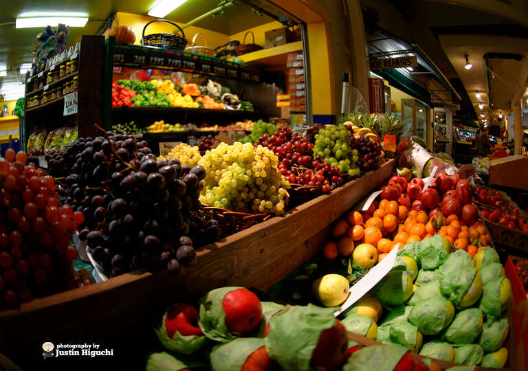 The Original Farmers Market in Los Angeles California on Monday February 23rd, 2015