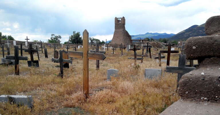 Original San Geronimo Church, Taos Pueblo, NM