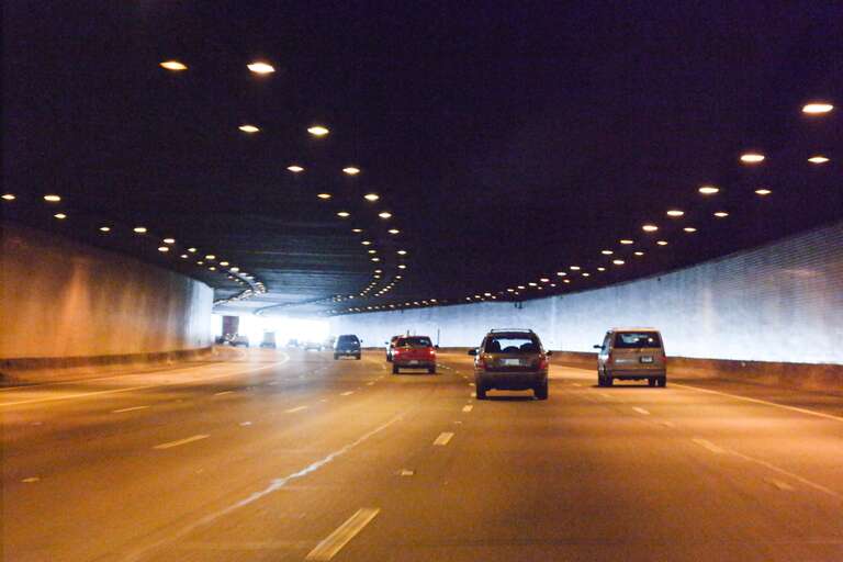 The Papago Freeway Tunnel in Phoenix, Arizona