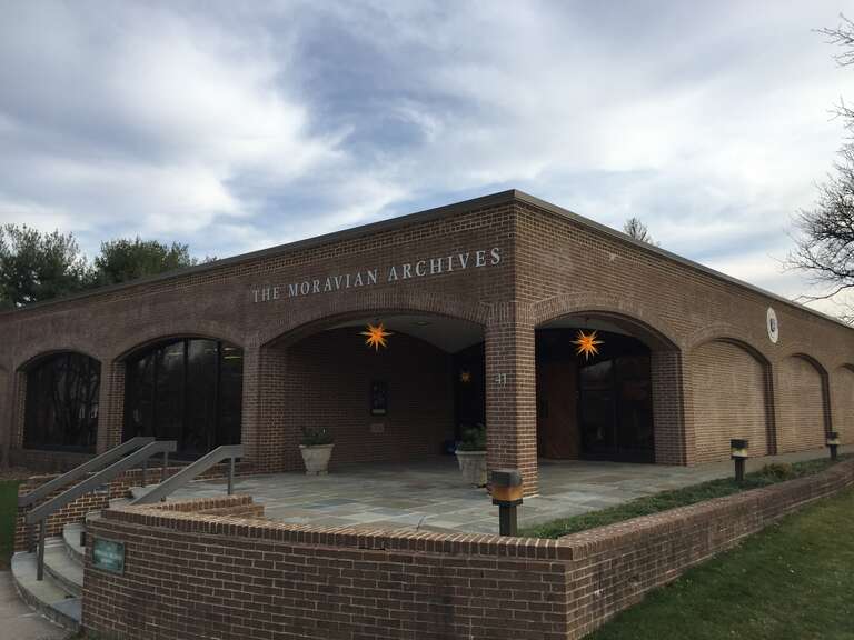 Moravian Archives, 41 West Locust Street, Bethlehem, PA 18018