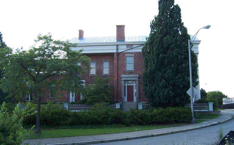 The Campbell-Whittlesey House in Rochester, New York.  This historic Greek Revival home, designed by architect w:Minard Lafever, was built in 1835, and added to the National Register of Historic Places on February 18, 1971.  It now serves as a museum
