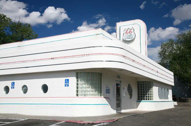 Route 66 diner in Albuquerque, New Mexico
