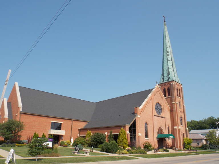 Saint Joseph's Catholic Church DeWitt, Iowa.