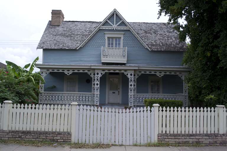 The S.W. Brooks House in Brownsville, TX. Listed on the NRHP.