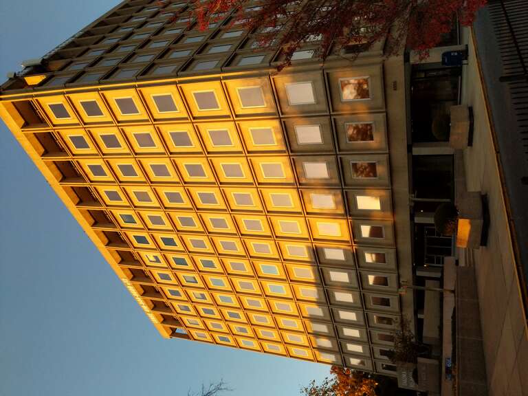 Takoma Business Center in Takoma Park, MD along the border with Washington, DC