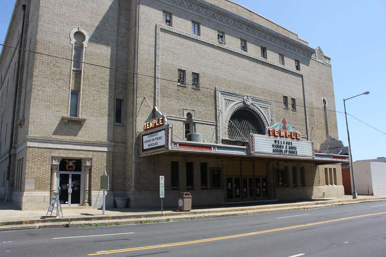 Temple Theater, Meridian, Mississippi, USA.