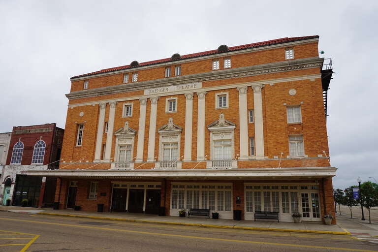 The Perot Theatre in Texarkana, Texas (United States).