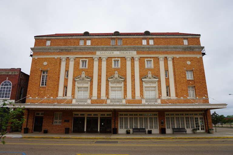 The Perot Theatre in Texarkana, Texas (United States).