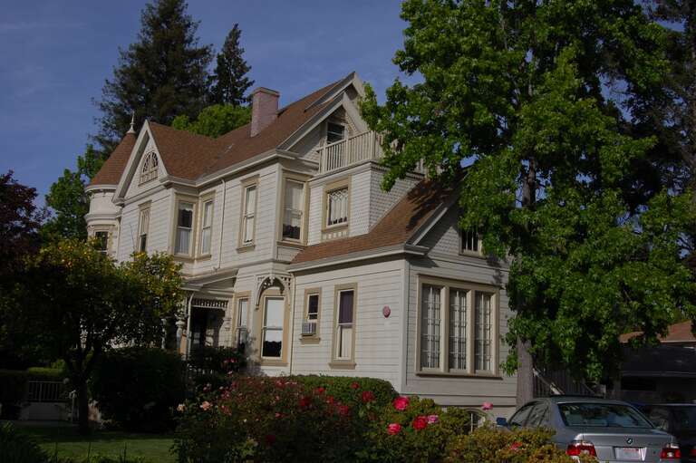 T. B. Downing house. 706 Cowper Street. Palo Alto, California, USA