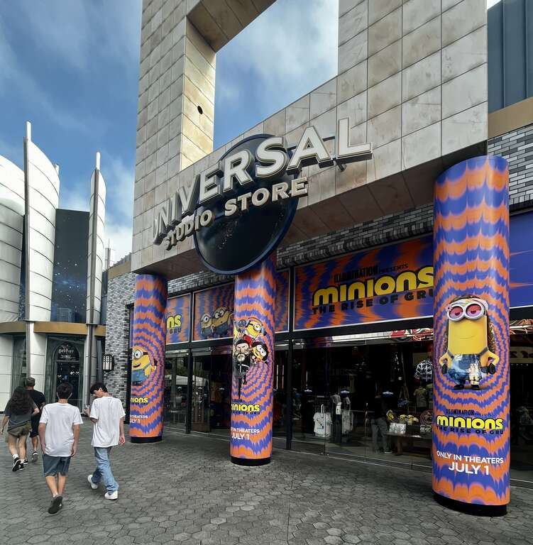 Universal CityWalk Hollywood July 2022