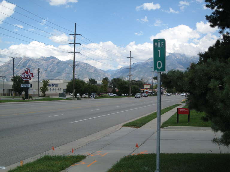 Updated UT-209 Milepost 10