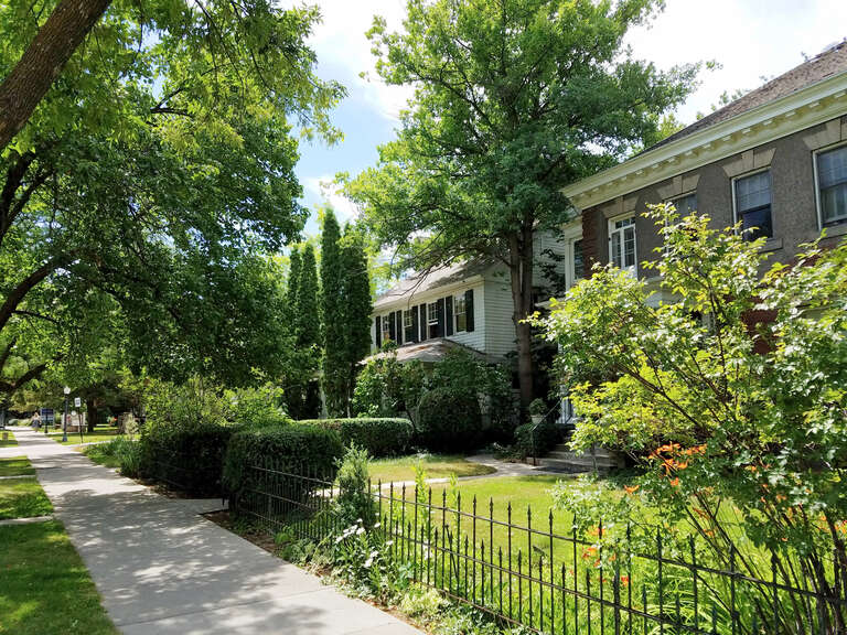 The West Warm Springs Historic District in Boise, Idaho.
