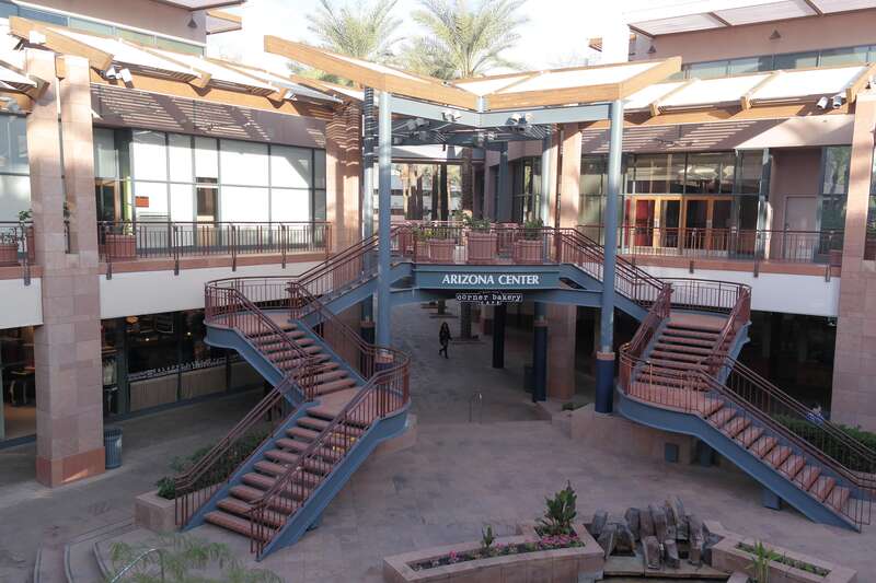 A view of Arizona Center in Phoenix