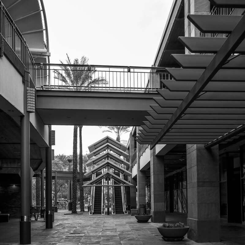 A view of Arizona Center in Phoenix