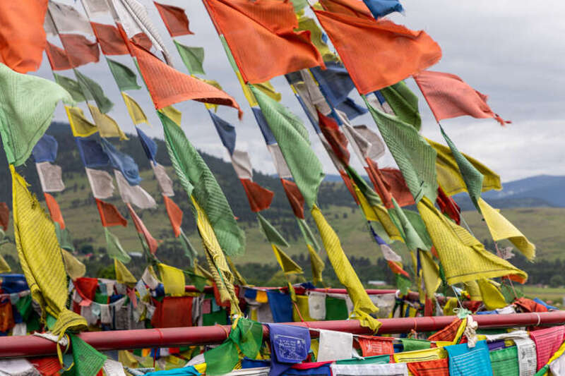 Garden of One Thousand Buddhas in Arlee, Montana, USA