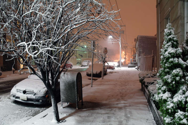 Not technically part of Sandy, but Athena came as Hoboken was still picking itself up from the hurricane.