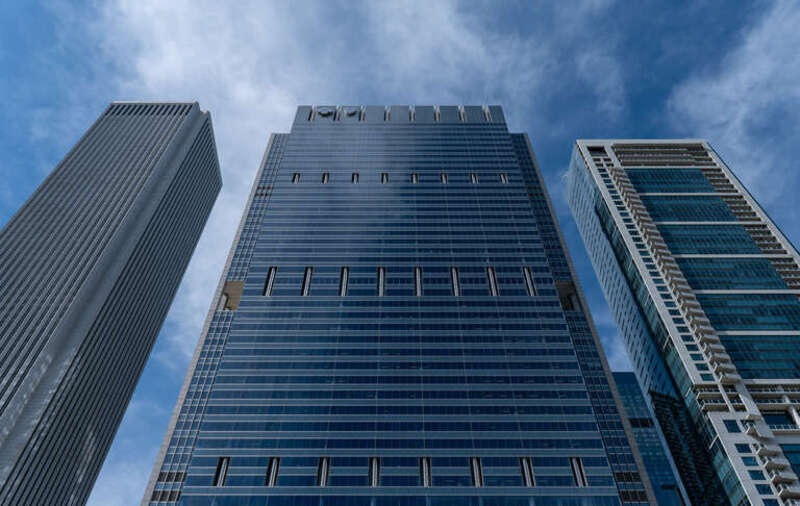 Blue Cross Blue Shield Tower, Chicago, Illinois, US (PPL1-Corrected)