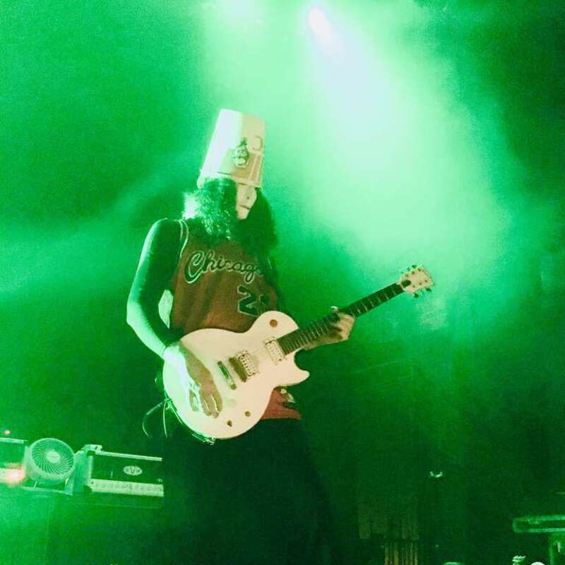 Buckethead performing at the Jefferson Theater in Charlottesville, Virginia on May 6th, 2018