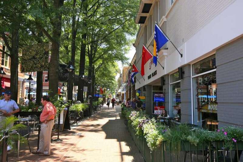 Downtown Mall, Charlottesville, Virginia