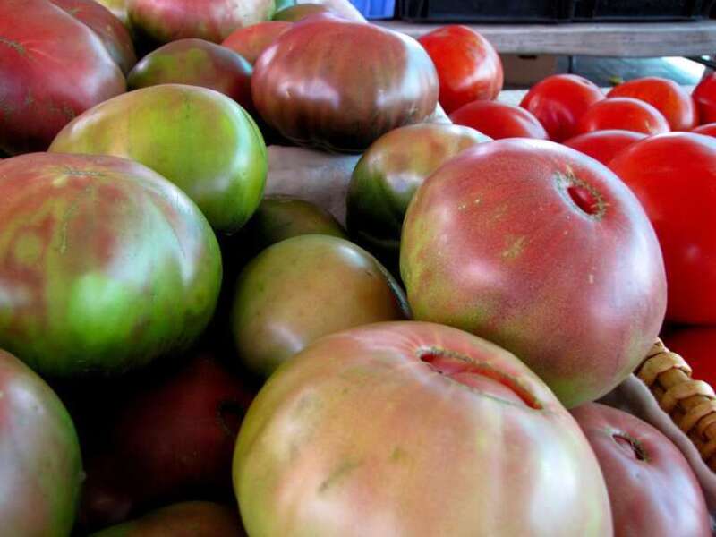 Fruits and vegetables for sale on August 5, 2012 at Eastern Market in Washington DC.
More at The Schumin Web:
&amp;lt;a href=&quot;https://www.schuminweb.com/photography/fruit-stands/&quot; rel=&quot;noreferrer