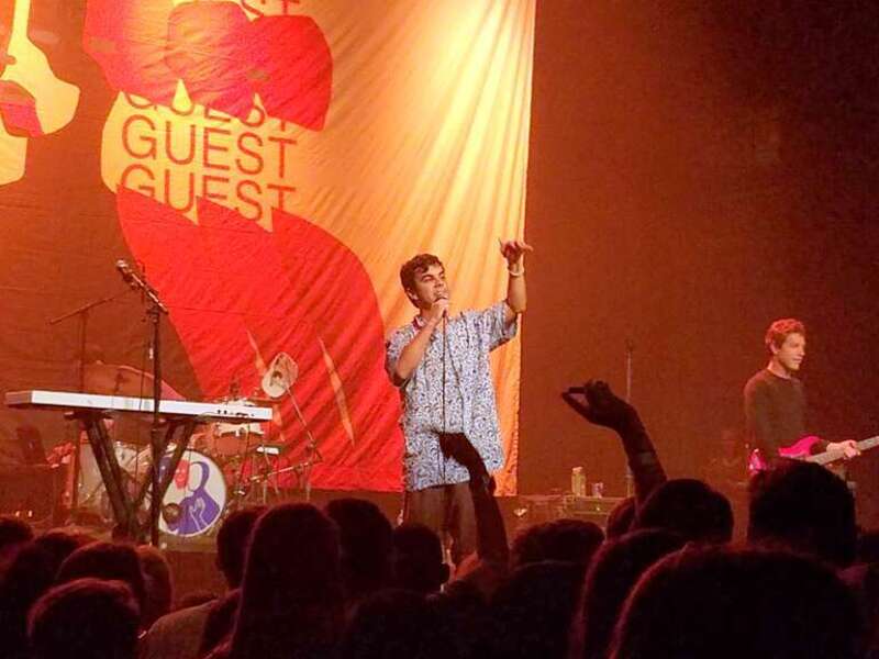 Electric Guest performing at the Jefferson in Charlottesville, Virginia on September 16, 2017.