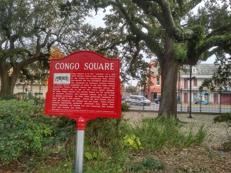 New Orleans, Congo Square.