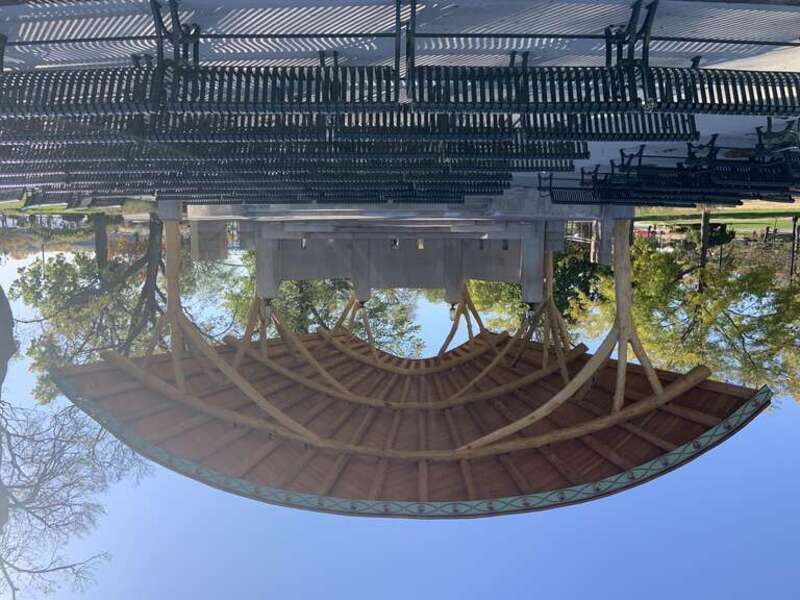 New riverside park bandshell