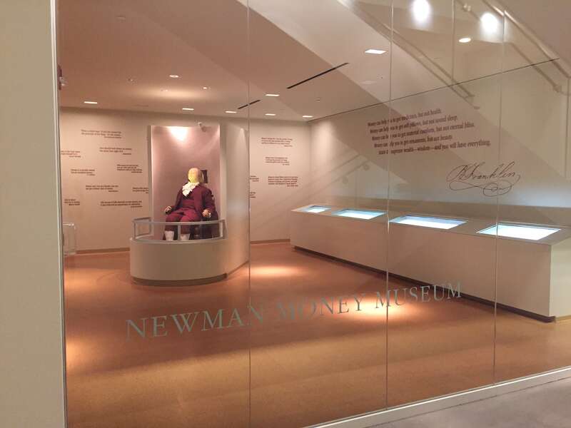 The Newman Money Museum housed within the Mildred Lane Kemper Art Museum.