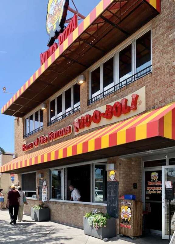 Nicola Pizza On the Avenue located at 71 Rehoboth Avenue in Rehoboth Beach, Delaware.