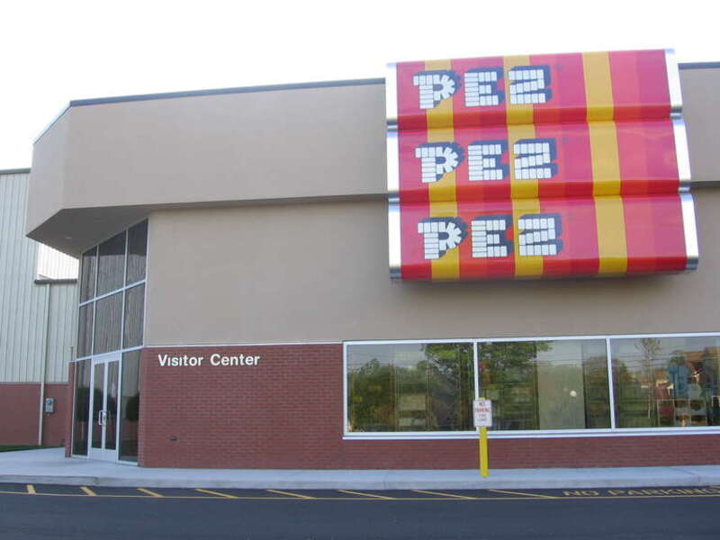 The Pez Visitor's Center 35 Prindle Hill Rd
Orange, CT 06477  http://www.pez.com/visit_us/