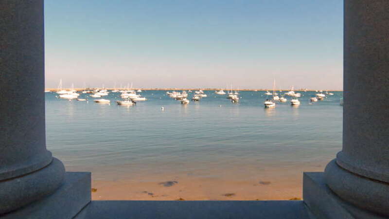 Plymouth Rock, Water St, Plymouth, Massachusetts, United States