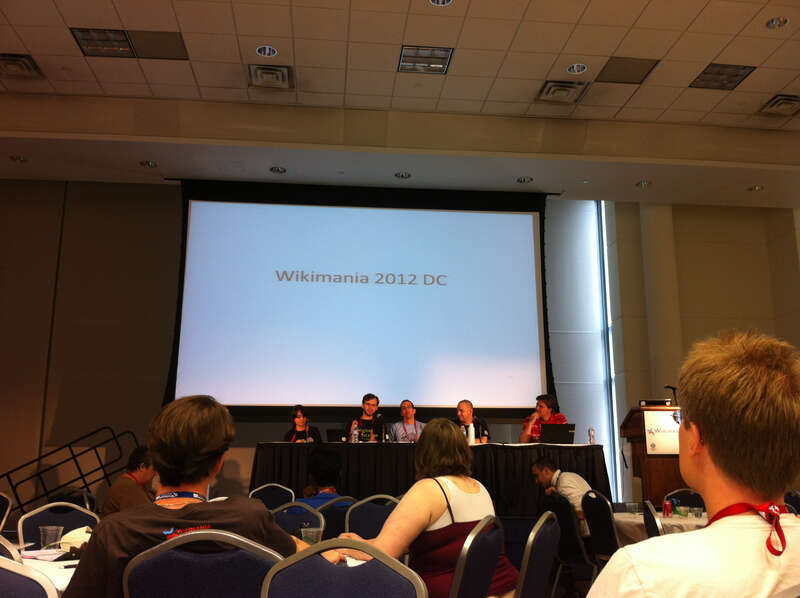 Session à Wikimania 2012
