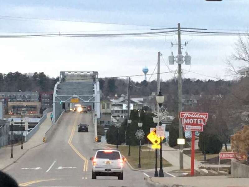 The Sturgeon Bay Bridge was built in 1931