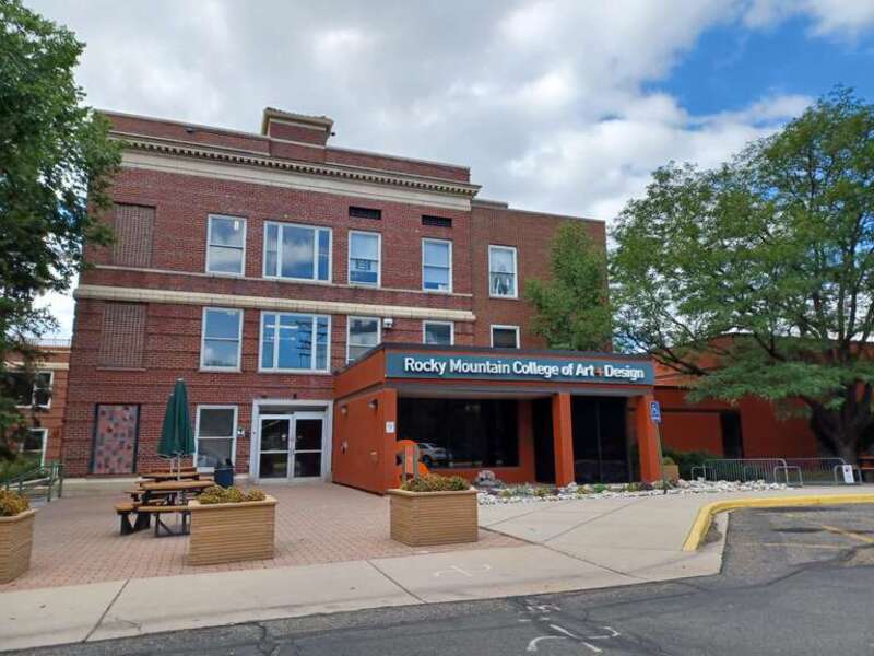 The Texas Building, north entrance, RMCAD campus